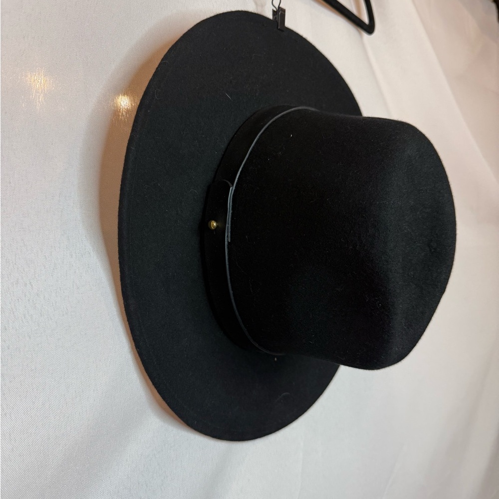 Lack Of Color Black Formal Hat Timeless Design